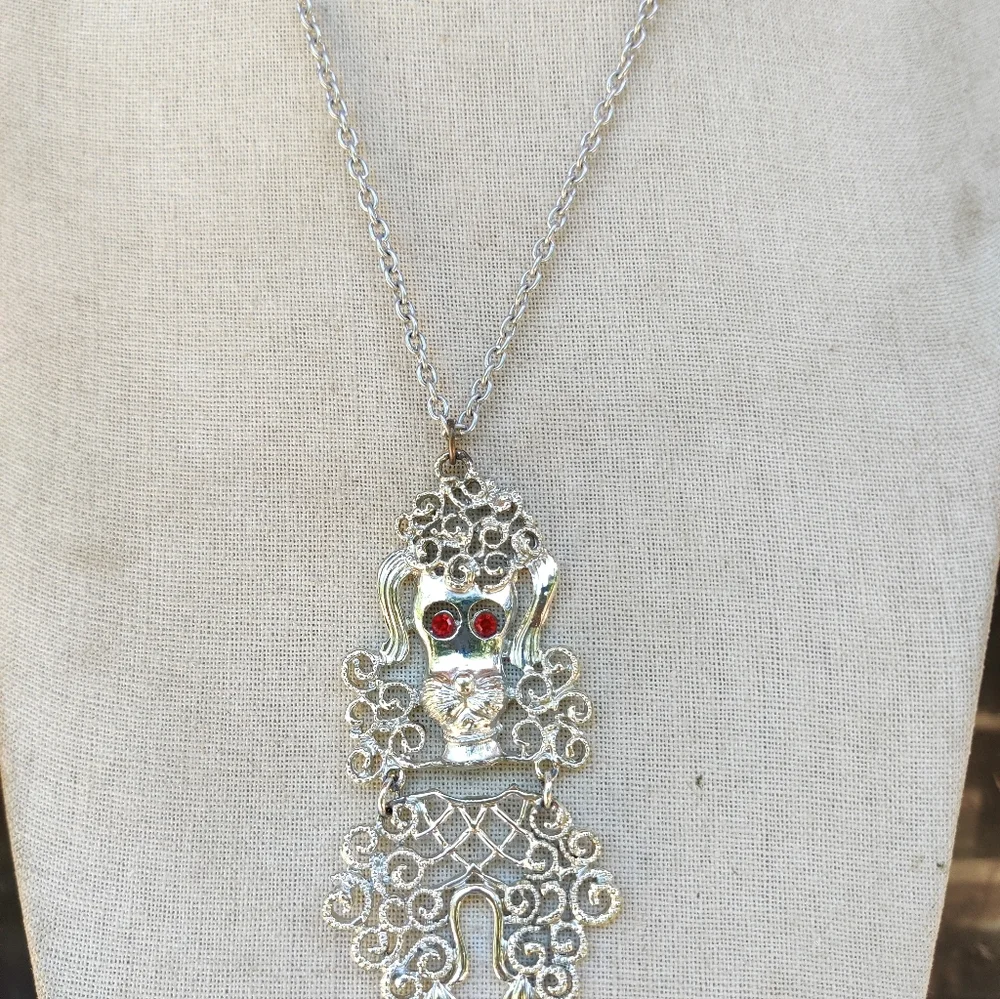 🐩 Vintage poodle pendant necklace - Picture 3 of 7